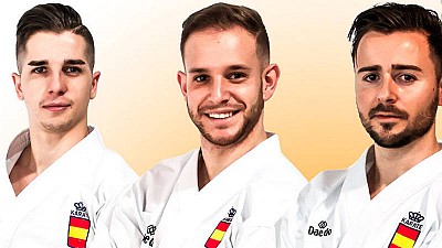 El equipo español de kata consigue la medalla de bronce