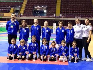 Once karatecas del Olympic Marbella se suben al podio en el Campeonato de Andalucía