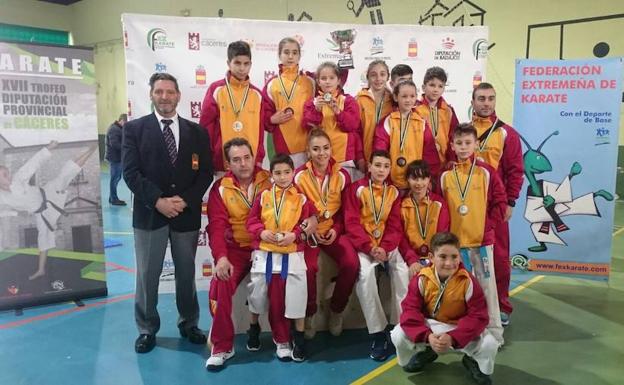 Castilla y León, tercera en el torneo internacional de Cáceres