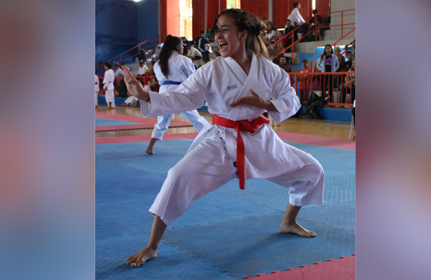 Karatecas entran en acción en el Campeonato Nacional
