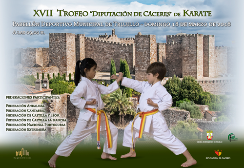 Unos cien karatekas de varias CCAA y Portugal participarán en Trofeo Cáceres