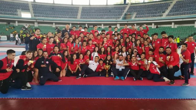 Team Chile logró el tercer lugar del medallero en Sudamericano de Ecuador
