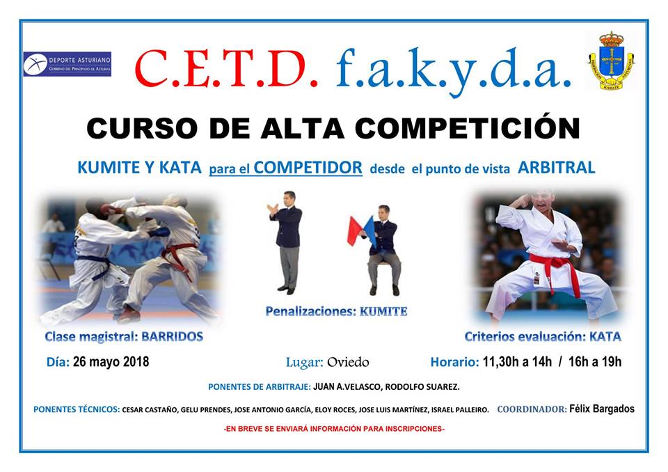 Curso de alta competición en el Centro Asturiano