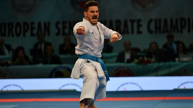 Damián Quintero va a por su noveno título de campeón de Europa de katas