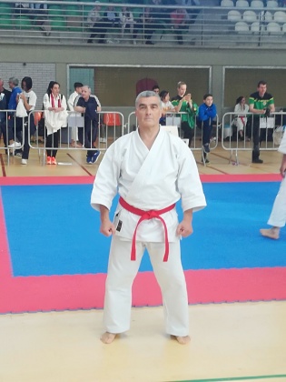 Jokin Larreta, cinturón negro 7º Dan de Karate-do