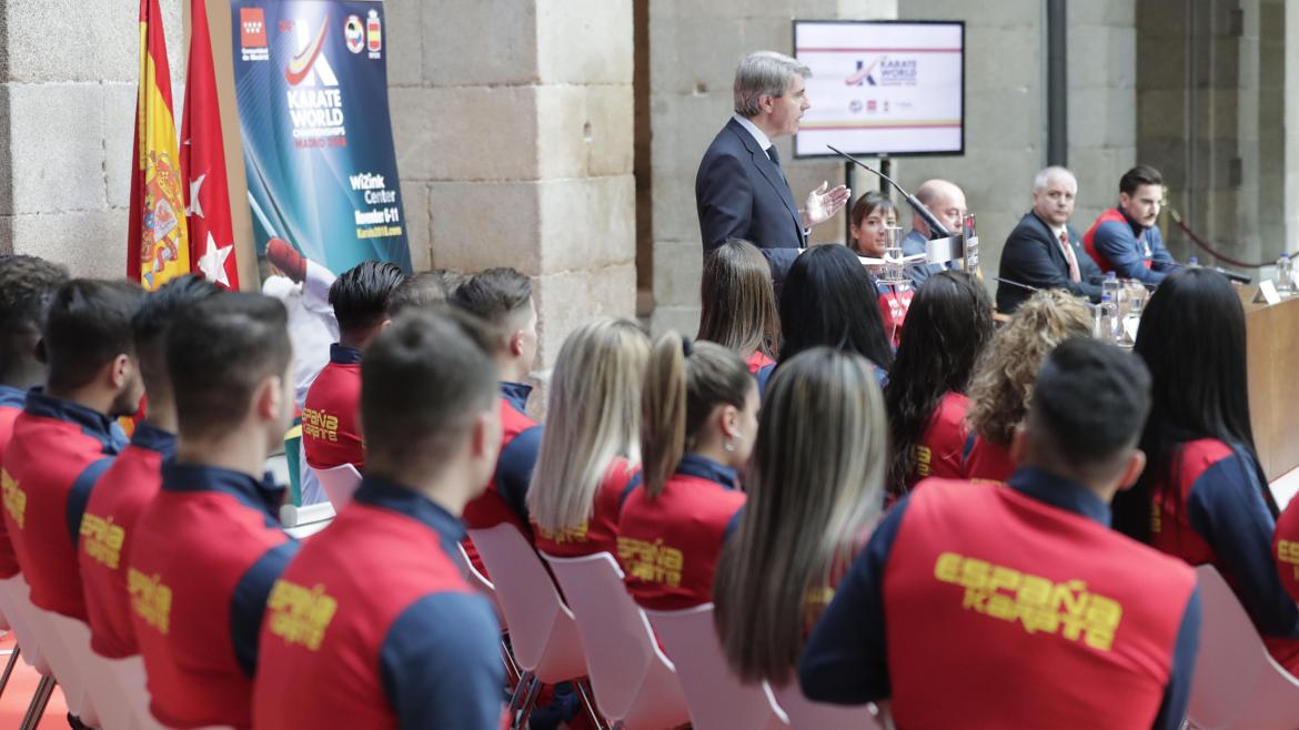 Garrido presenta el Mundial de Kárate, un nuevo evento deportivo internacional