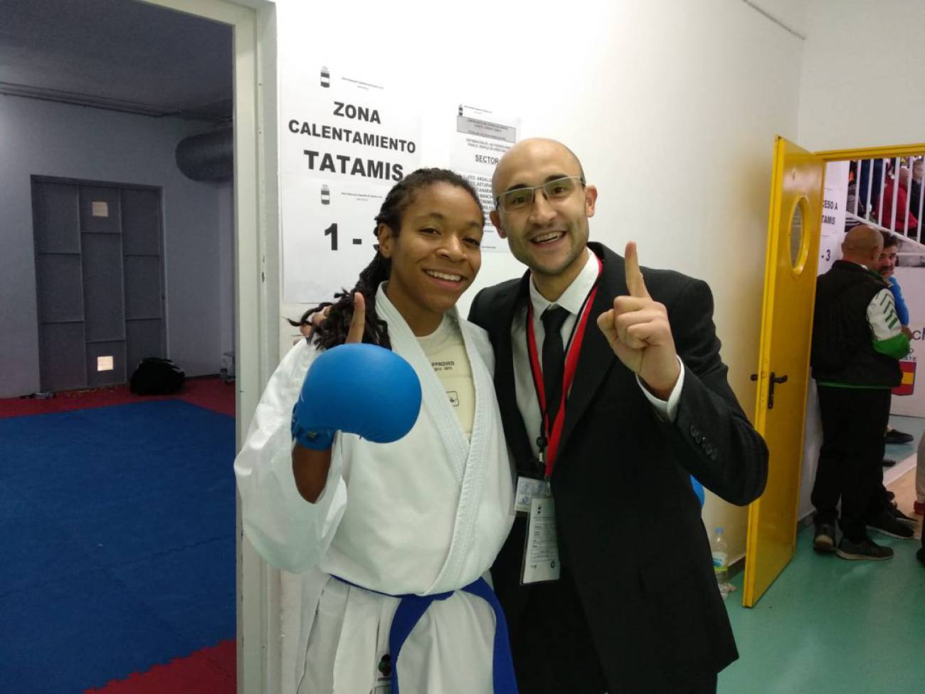 La palentina María Isabel Nieto Mejías, campeona de España de karate