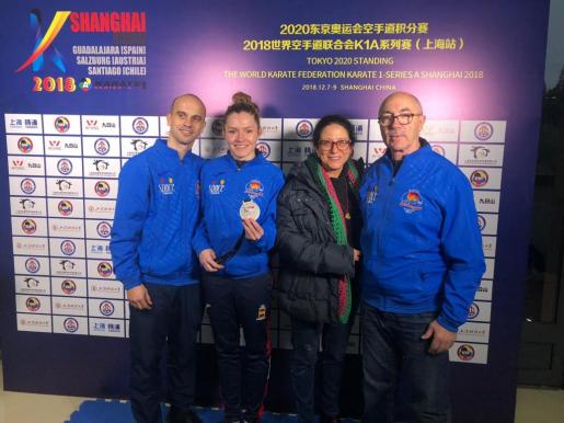 Cristina Ferrer logra la medalla de plata en la Serie A de Shanghai