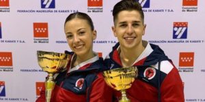 Lidia Rodríguez y Sergio Galán, campeones de Madrid en kata