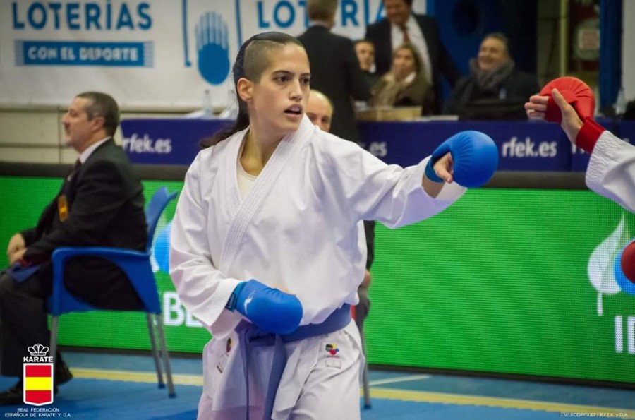 La karateca Ruth Lorenzo, la única representante gallega en el Open de París