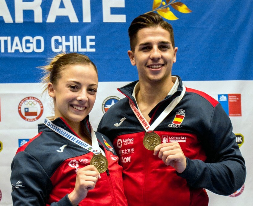 Los madrileños Sergio Galán y Lidia Rodríguez representarán a España en el Campeonato Iberoamericano de Karate