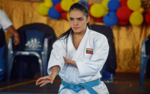 Andrea Armada, múltiple campeona en karate