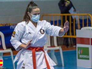 La torrejonera, Clara Gutiérrez, logra tres medallas en el Campeonato de España de Karate Tradicional