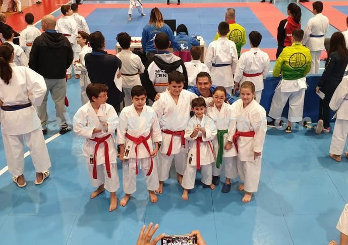 El jovencísimo Héctor Martín, de Talavera, medalla de oro en la final de la Liga Nacional de Karate