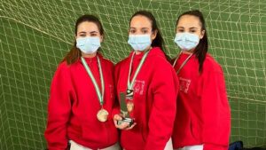 Tres platas del 'Manuel Benavides' en el Campeonato de Andalucía senior de kárate