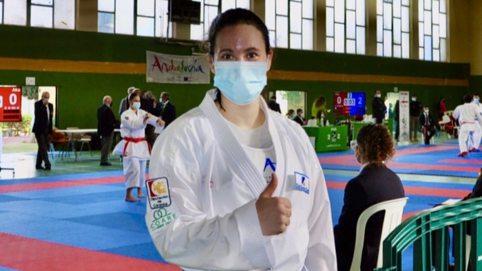 Cordobeses en el Campeonato de Andalucía de karate Absoluto