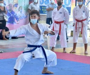 La Federación Salvadoreña de Karate celebró la edición 45 del torneo Puerto de La Libertas