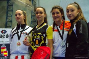 Olympic Karate Marbella coloca a tres de sus alumnos dentro del Top 5 Nacional 2018