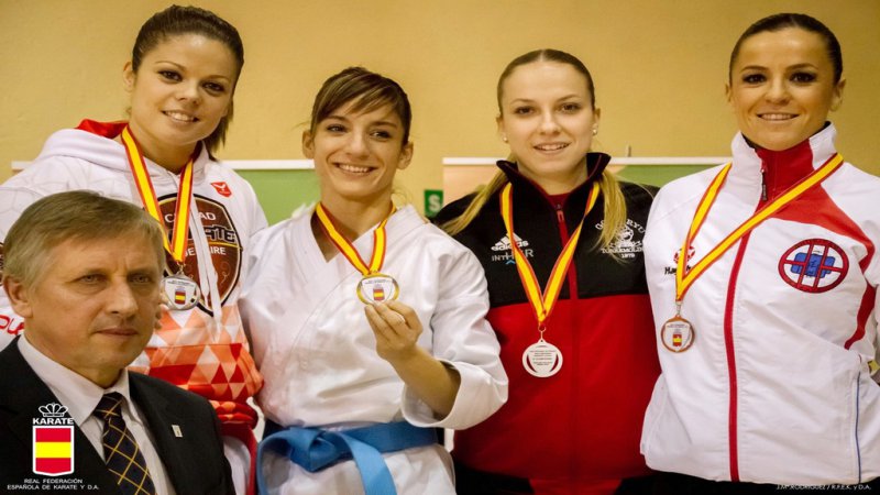 Sandra Sánchez se anota la victoria en la primera jornada de la Liga Nacional de Karate