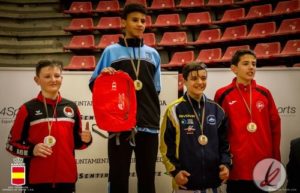 Asier Lora obtiene un bronce en la primera fase de la Liga Nacional de Karate