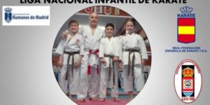 Alumnos de la Escuela de Karate Humanes participarán en la Liga Nacional de Karate Infantil