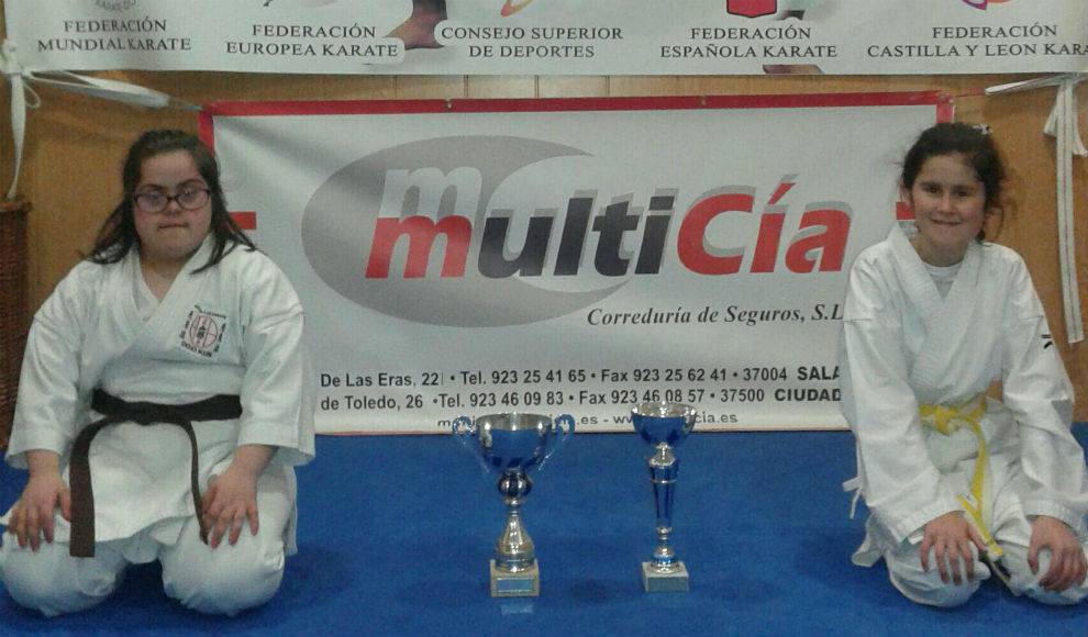 Beatriz Pérez se consolida como campeona regional de karate en la modalidad intelectual Down