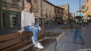 Sandra Sánchez y el casco antiguo de Talavera, "me encanta perderme por sus calles"
