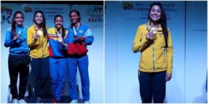 Stella Urango ganó oro en el Campeonato Centroamericano y del Caribe de Karate Do