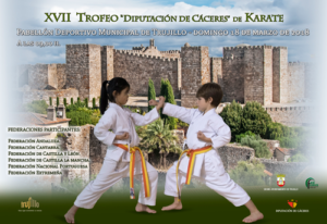Unos cien karatekas de varias CCAA y Portugal participarán en Trofeo Cáceres