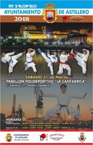 Más de 300 karatecas participaron en el III Trofeo de Kárate de Astillero