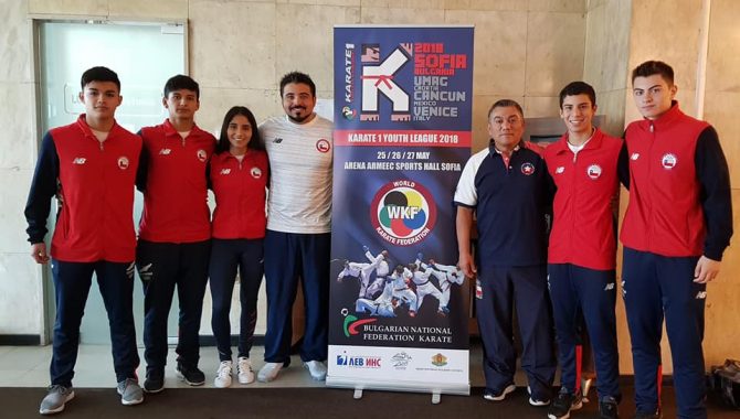 Atacameños destacan en la liga mundial juvenil de karate