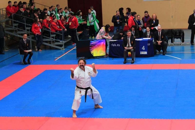 El sedavienc Félix Escribano, Campeón de España de Karate en la modalidad de Kata Discapacidad Física