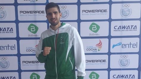 Boliviano Mohamed Dames gana bronce en karate y clasifica a los Panamericanos de 2019