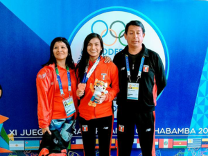 Hiromi Sanchez consigue bronce para Perú en karate de los Juegos Suramericanos