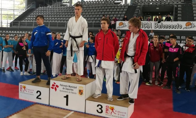 Oro para el karateka soriano Rodrigo Andrés en el Regional Cadete