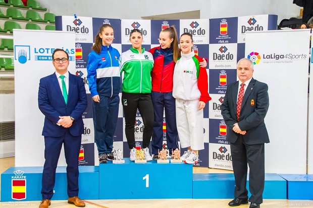 Sabrina Medero, de Olympic Karate Marbella, se proclama Campeona de España