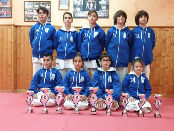 El Club Goju Ryu de Torremolinos logra nueve medallas en el Campeonato de Andalucía alevín, infantil y juvenil