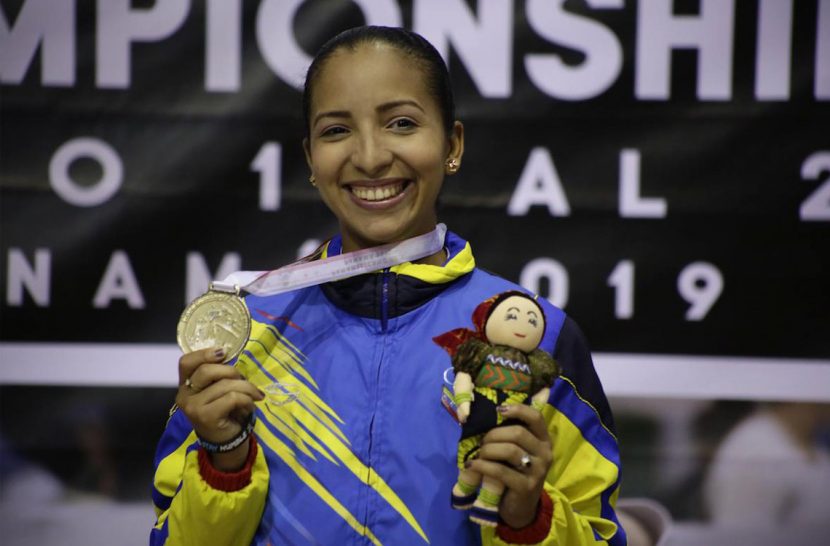 Aurimer Campos se llevó el oro ante el Panamericano de karate