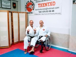 Juan Antonio Sepulcre participará en el Campeonato de Europa de Para-karate