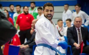 Participación muy corta de Matías Gómez en el Campeonato de Europa de karate