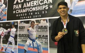 Regresa con plata el karateca sudcaliforniano Gerardo Rubio