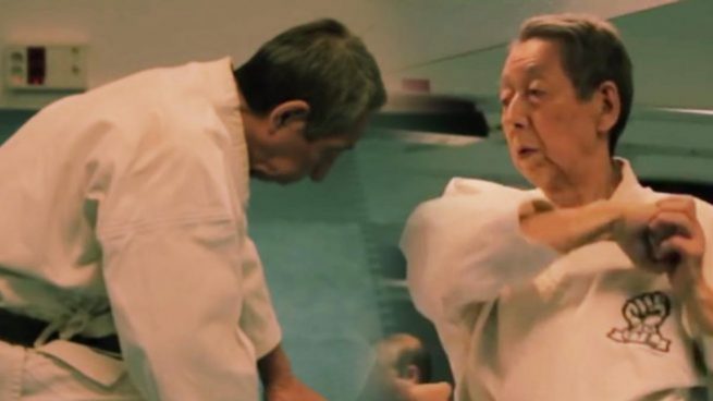 El último samurái imparte clases de kárate en Madrid a sus 78 años