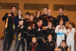 Gran final de la liga autonómica para el Karate club San Vicente