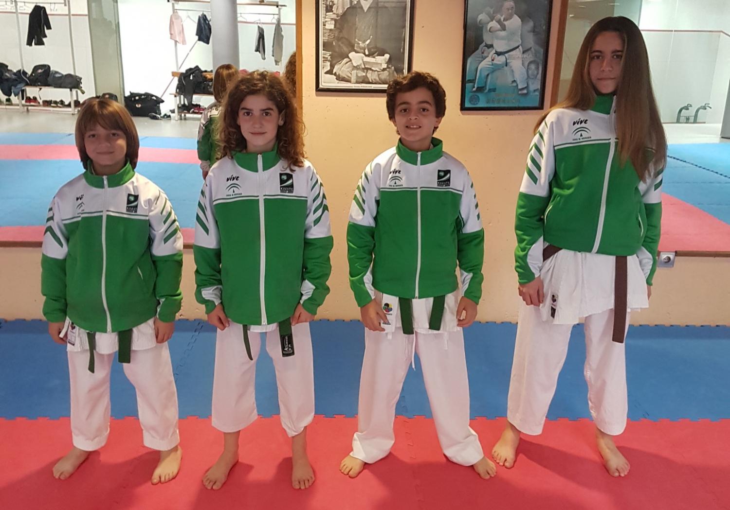 Cuatro alumnos del Club Dakentai estarán en el Campeonato de España con la Andaluza