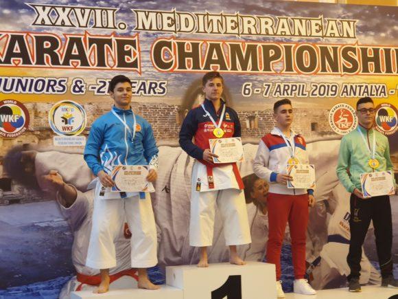 Salvador Balbuena, oro en el Campeonato de Países del Mediterráneo