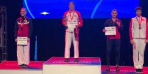 Alexandra Grande consiguió la medalla de oro en el Karate 1 Series A de Montreal