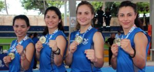 Ecuador se cuelga tres medallas de oro en el Open de Karate de Kazajistán