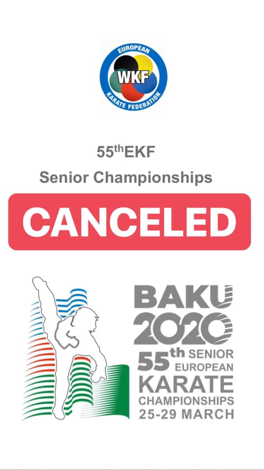 Se cancela el Europeo de kárate de Bakú
