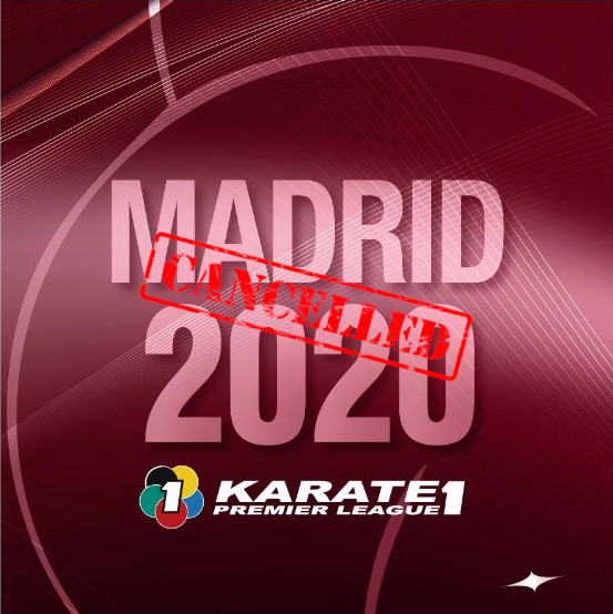 Se cancela la Premier League de karate de Madrid por el coronavirus