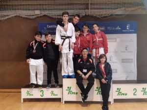 Gran papel del Tony-Sport en el Campeonato de Castilla-La Mancha de Karate Escolar